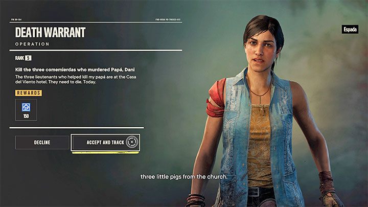 Operacja ta staje się dostępna po ukończeniu głównego zadania Zakopanie topora - Far Cry 6: Wyrok śmierci (Death Warrant) - solucja, opis przejścia - Far Cry 6 - poradnik do gry