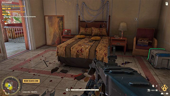 Dwóch pozostałych poruczników nie ma w hotelu i zamiast tego musicie poszukać śladów na temat miejsc ich pobytu - Far Cry 6: Wyrok śmierci (Death Warrant) - solucja, opis przejścia - Far Cry 6 - poradnik do gry