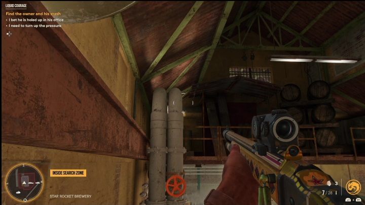 Do drugiego musicie dostać się idąc po rurach, to nie będzie problematycznie zadanie - Far Cry 6: Odwaga w płynie - Wyprawy po skarby (Valle De Oro) - Far Cry 6 - poradnik do gry