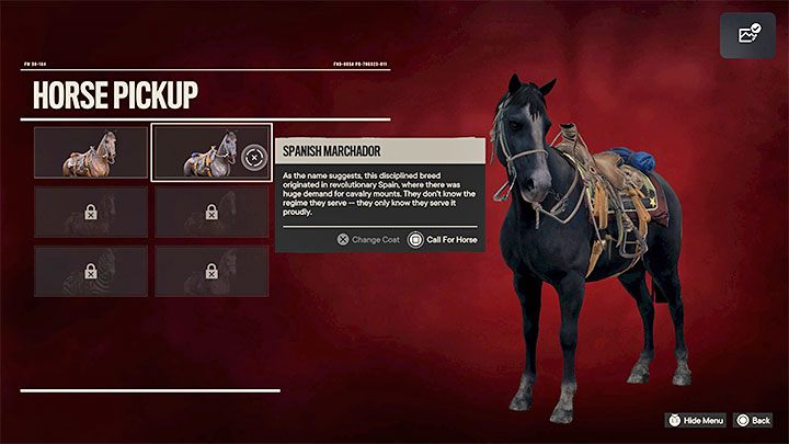 Musicie rozpocząć od pozyskania dowolnego konia - Far Cry 6: Trofeum Drogowa gorączka - jak zdobyć? - Far Cry 6 - poradnik do gry