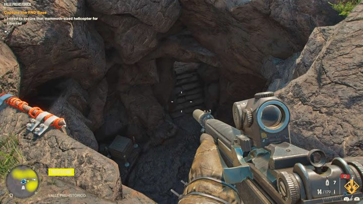 Musicie dostać się do jaskiń zlokalizowanych pod bazą i możecie tego dokonać np - Far Cry 6: Trofeum A to ci niespodzianka - jak zdobyć? - Far Cry 6 - poradnik do gry