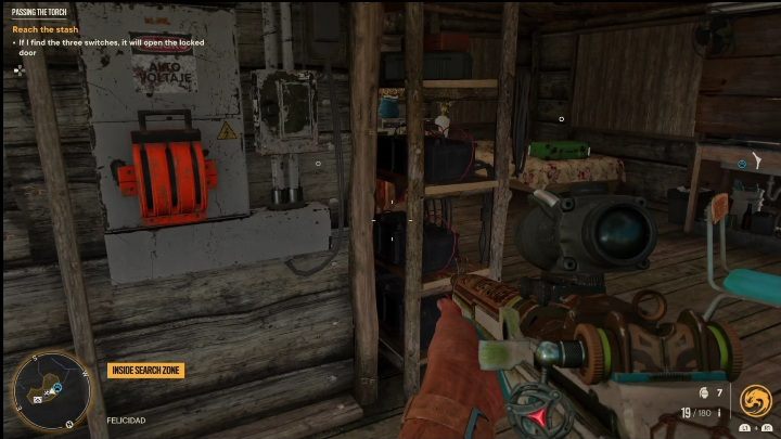 Do ostatniego budynku dostaniecie się oknem - Far Cry 6: Przekazanie pałeczki - Wyprawy po skarby (El Este) - Far Cry 6 - poradnik do gry