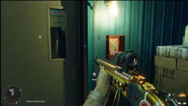 Misja rozpocznie się od przeczytania notatki, która znajduje się przed budynkiem - Far Cry 6: Słodka piętnastka (Sweet Fifteen) - Wyprawy po skarby (El Este) - Far Cry 6 - poradnik do gry