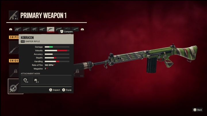 Nagroda za wykonanie misji: Libertad powstaje (Libertad Rises) - Far Cry 6: Karabiny wyborowe, Unikalne bronie - lista - Far Cry 6 - poradnik do gry