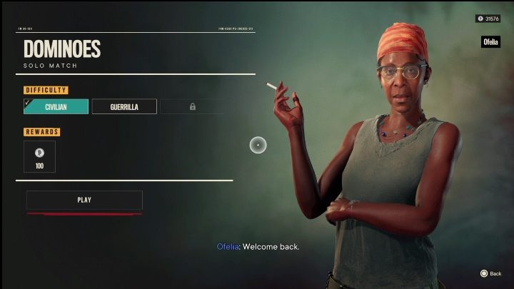 Poziomy trudności - Far Cry 6: Mini-gry - domino i walki kogutów - Far Cry 6 - poradnik do gry