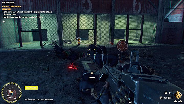 Kogut będzie regularnie atakowany przez wrogie psy obronne i nie możecie pozwalać żeby ataki psów były zbyt częste - Far Cry 6: Najlepszy wróg człowieka (Mans Best Enemy) - solucja, opis przejścia - Far Cry 6 - poradnik do gry