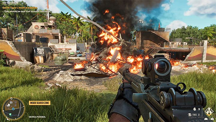 Zadaniem tym możecie zająć się po dotarciu po raz pierwszy do kryjówki partyzantów Patriotas Peak, czyli po ukończeniu operacji Poznaj Legendy - Far Cry 6: Weź leki (Take Your Medicine) - solucja, opis przejścia - Far Cry 6 - poradnik do gry