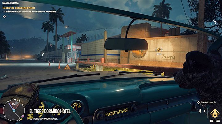 Opuszczony hotel (El Tigre Dormido Hotel) zlokalizowany jest na półwyspie na zachód od Segundy - Far Cry 6: Równowaga finansowa (Balance the Books) - solucja, opis przejścia - Far Cry 6 - poradnik do gry