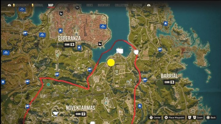 Lokalizacja: Północna część Noventarmas, przy brzegu zbiornika wodnego - Far Cry 6: Valle De Oro - Działka przeciwlotnicze, lista celów wojskowych - Far Cry 6 - poradnik do gry