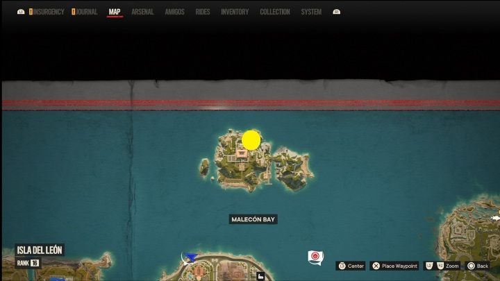 Lokalizacja: Północna część wyspy Isla Del Leon - Far Cry 6: Isla Del Leon - Działka przeciwlotnicze, lista celów wojskowych - Far Cry 6 - poradnik do gry