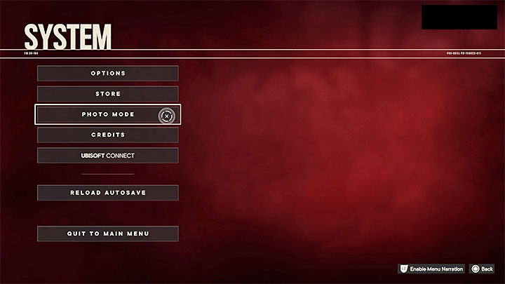 Tryb fotograficzny w Far Cry 6 domyślnie aktywuje się z menu pauzy - musicie wybrać odpowiednią opcję z zakładki systemowej - Far Cry 6: Tryb fotograficzny - jak włączyć? - Far Cry 6 - poradnik do gry