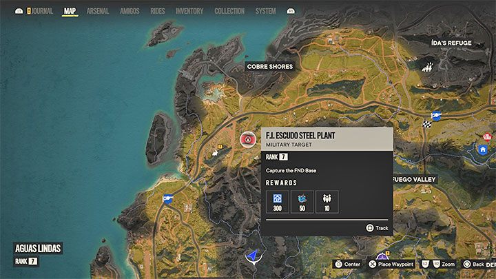 Możecie teraz odwiedzić dowolną wrogą lokację z co najmniej 1 alarmem, np - Far Cry 6: Trofeum Przestarzały sprzęt - jak zdobyć? - Far Cry 6 - poradnik do gry