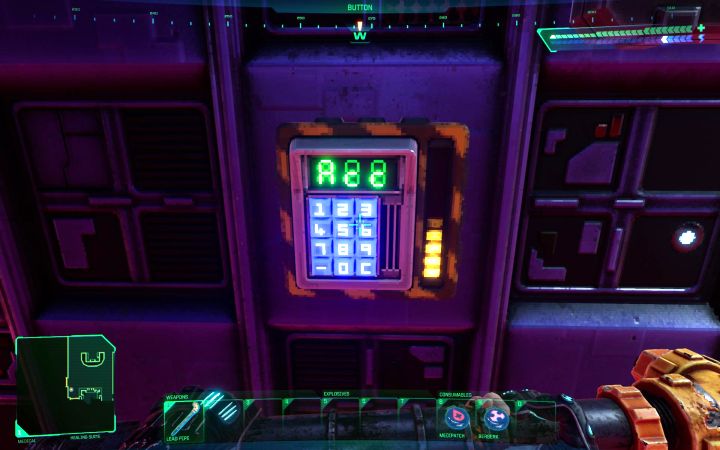 Kody w grze to trzycyfrowe kombinacje i możecie je wprowadzać używając klawiatury - System Shock Remake: Lista kodów - System Shock Remake - poradnik do gry