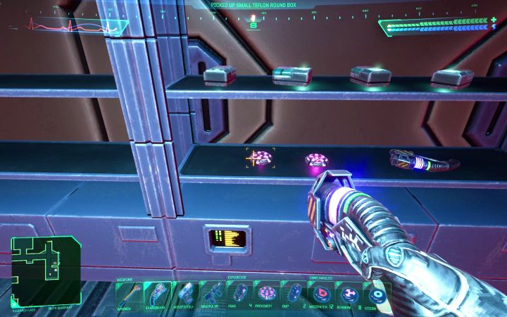 Ten typ min możecie regularnie odnajdywać począwszy od pokładu medycznego - System Shock Remake: Lista wszystkich broni i granatów - System Shock Remake - poradnik do gry