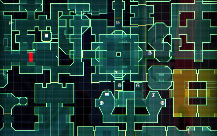 Rozpocznijcie w centralnym pomieszczeniu Core - System Shock Remake: Wszystkie czaszki Skully - System Shock Remake - poradnik do gry