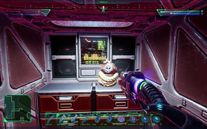Otwórzcie przejście, a odkryjecie sekretny obszar z czaszką - System Shock Remake: Wszystkie czaszki Skully - System Shock Remake - poradnik do gry