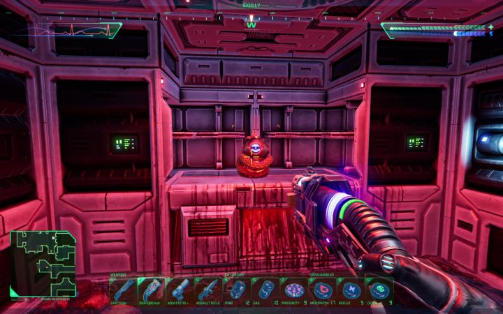 Skully jest w górnym obszarze - System Shock Remake: Wszystkie czaszki Skully - System Shock Remake - poradnik do gry