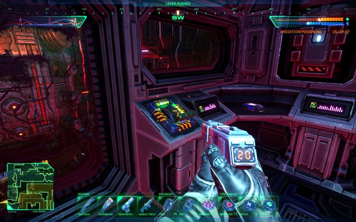 8 - System Shock Remake: Uruchomienie procedury autodestrukcji reaktora - opis zagadki - System Shock Remake - poradnik do gry