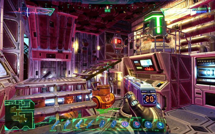 6 - System Shock Remake: Uruchomienie procedury autodestrukcji reaktora - opis zagadki - System Shock Remake - poradnik do gry
