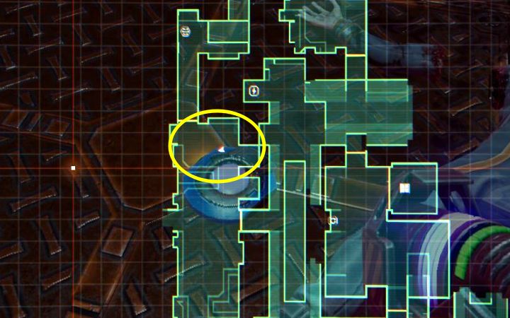 Kolejna przeszkoda to skaner siatkówki za drzwiami Maintenance Office - System Shock Remake: Uruchomienie procedury autodestrukcji reaktora - opis zagadki - System Shock Remake - poradnik do gry