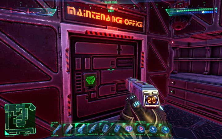 3 - System Shock Remake: Uruchomienie procedury autodestrukcji reaktora - opis zagadki - System Shock Remake - poradnik do gry