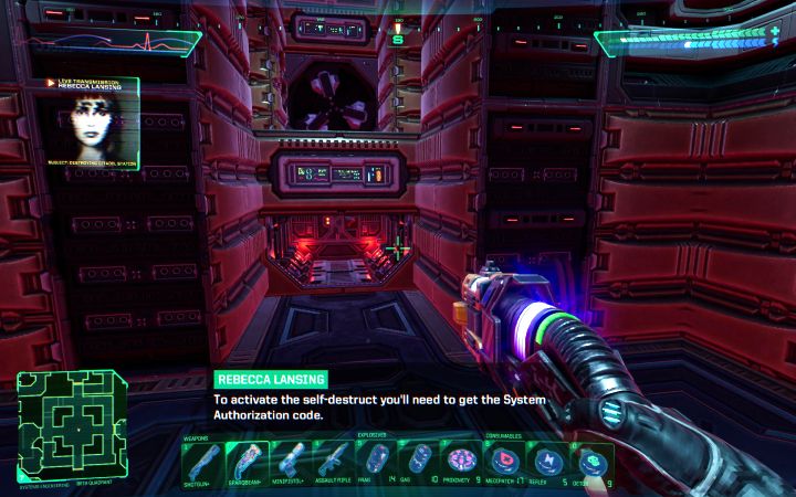 Reaktor to poziom, który można odwiedzić na dość wczesnym stadium gry, ale początkowo procedura autodestrukcji jest zablokowana - System Shock Remake: Uruchomienie procedury autodestrukcji reaktora - opis zagadki - System Shock Remake - poradnik do gry