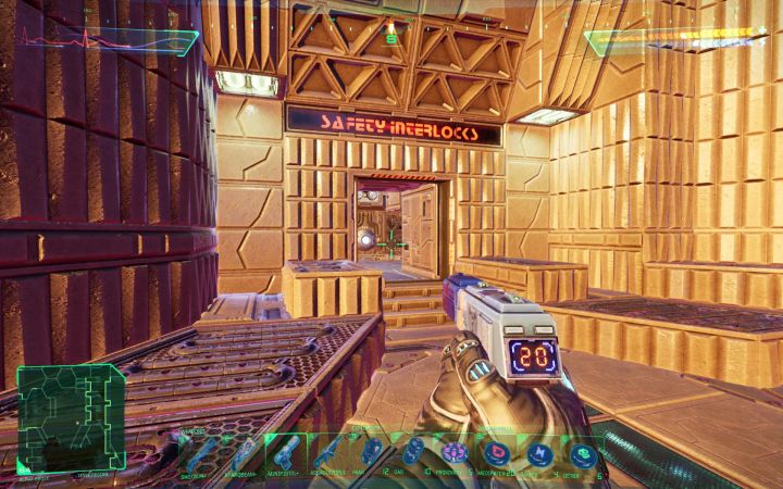 Po dotarciu do Gaju Alfa nie trzeba śpieszyć się, bo nie występuje w nim skażenie - System Shock Remake: Wystrzelenie gaju Beta na Poziomie kierownictwa - opis zagadki - System Shock Remake - poradnik do gry