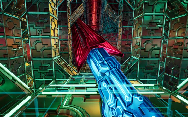 W cyberprzestrzeni wyjątkowo tym razem nie lata się, tylko biega w bardziej tradycyjny sposób - System Shock Remake: Główne dobre zakończenie - System Shock Remake - poradnik do gry