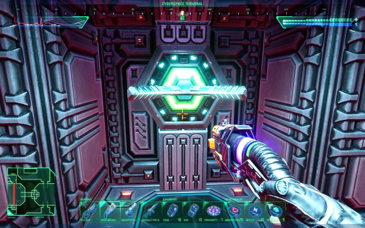 Karty dostępu możecie użyć na pobliskich drzwiach - System Shock Remake: Główne dobre zakończenie - System Shock Remake - poradnik do gry