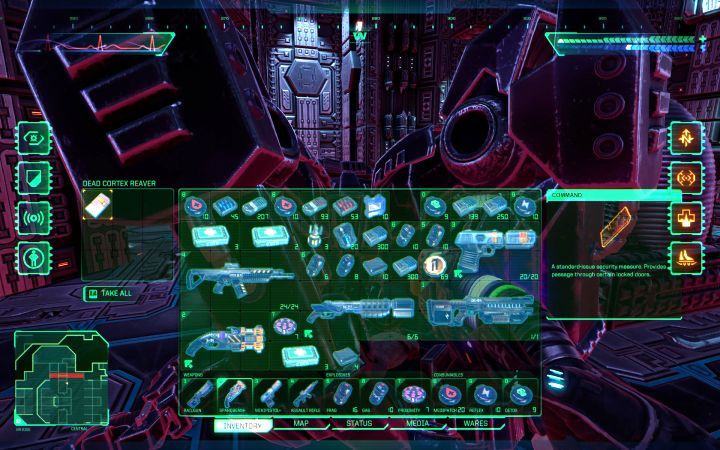 Z Cortex Reaverem mieliście już okazję wielokrotnie zmierzyć się i starcie z sali tronowej nie wyróżnia się niczym specjalnym - System Shock Remake: Główne dobre zakończenie - System Shock Remake - poradnik do gry