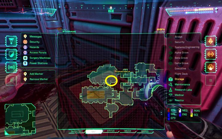 Moduł jest w skrzyni w pomieszczeniu Storage Room 2 na pokładzie Poziom magazynowy - System Shock Remake: Lista wszystkich modułów - System Shock Remake - poradnik do gry