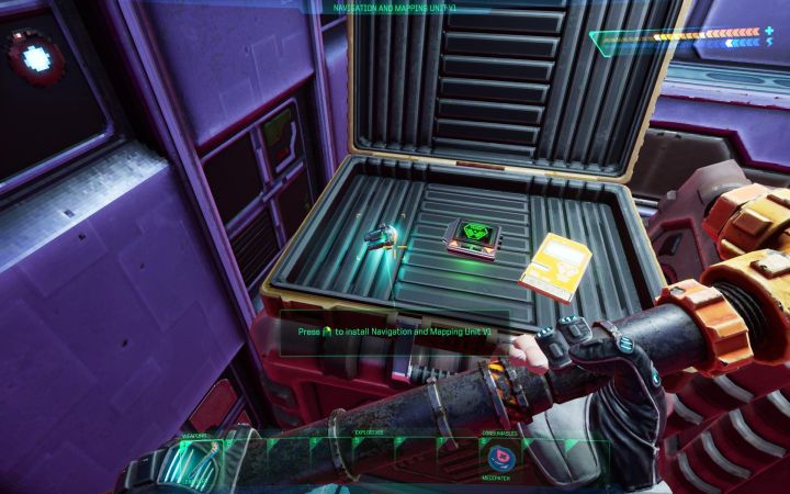 Po zaliczeniu prologu i obudzeniu się na poziomie medycznym zbadajcie boczne pomieszczenie magazynowe - System Shock Remake: Lista wszystkich modułów - System Shock Remake - poradnik do gry