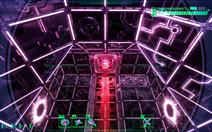 W cyberprzestrzeni pojawiają się blokady, które nie pozwalają przelecieć dalej - System Shock Remake: Cyberprzestrzeń - System Shock Remake - poradnik do gry