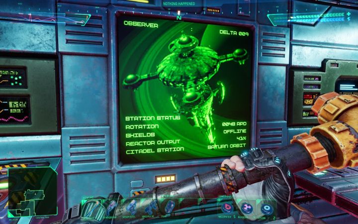 Laser górniczy jest jednym z głównych elementów Cytadeli eksplorowanej w grze - System Shock Remake: Wyłączenie lasera górniczego - opis zagadki - System Shock Remake - poradnik do gry