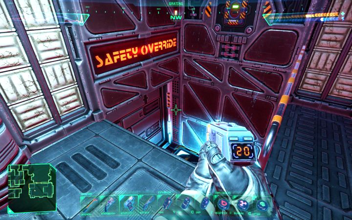 2 - System Shock Remake: Wyłączenie lasera górniczego - opis zagadki - System Shock Remake - poradnik do gry