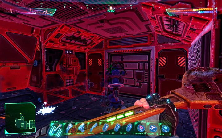 W neutralizowaniu wieżyczek pomocne są też granaty EMP - System Shock Remake: Jak niszczyć laserowe wieżyczki Skoczek? - System Shock Remake - poradnik do gry
