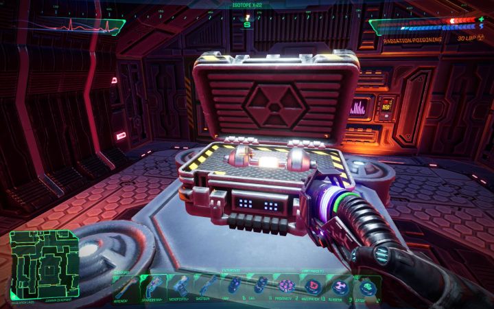 W grze są przedmioty questowe wymagane do zaliczania zagadek i przykładowym jest izotop X-22 z Laboratoriów badawczych - System Shock Remake: Porady na start - System Shock Remake - poradnik do gry