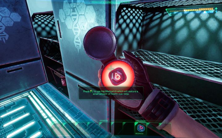 W System Shock Remake pasek zdrowia nie może samoczynnie odnawiać się i musicie ręcznie leczyć postać - System Shock Remake: Porady na start - System Shock Remake - poradnik do gry