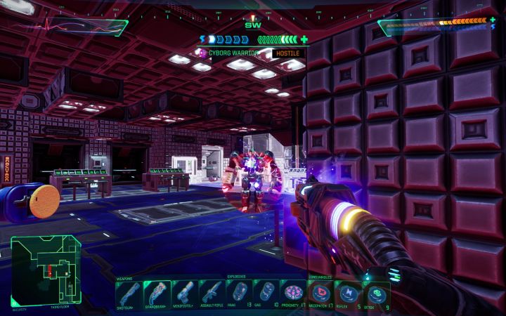 W trakcie walk z przeciwnikami atakującymi na dystans możecie zwiększać szanse na unikanie obrażeń dzięki - System Shock Remake: Porady na start - System Shock Remake - poradnik do gry