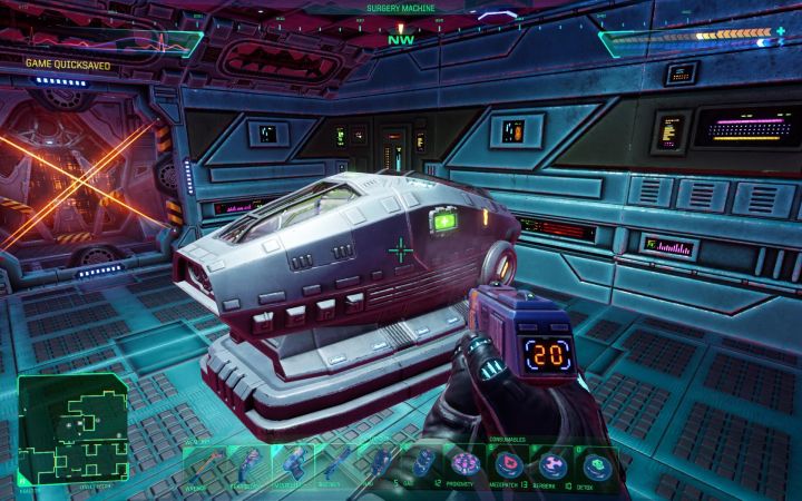 Eksplorację Cytadeli rozpoczniecie po wyjściu z maszyny chirurgicznej i kolejne możecie odnajdywać na różnych pokładach stacji - System Shock Remake: Jak regenerować zdrowie? - System Shock Remake - poradnik do gry