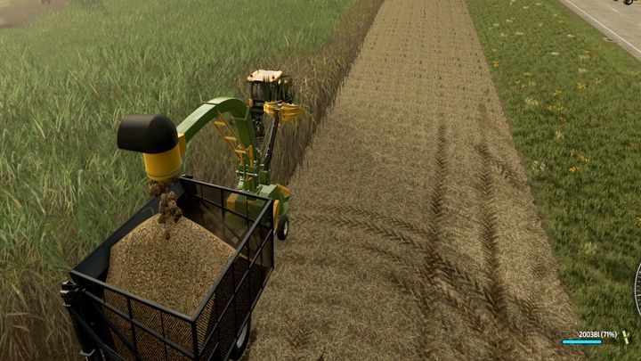 Do zbioru trzciny możecie w pierwszej kolejności wykorzystać prostu, mały i tani kombajn podłączany do ciągnika - Lizard SWT 7 - Farming Simulator 22: Trzcina cukrowa - Farming Simulator 22 - poradnik do gry