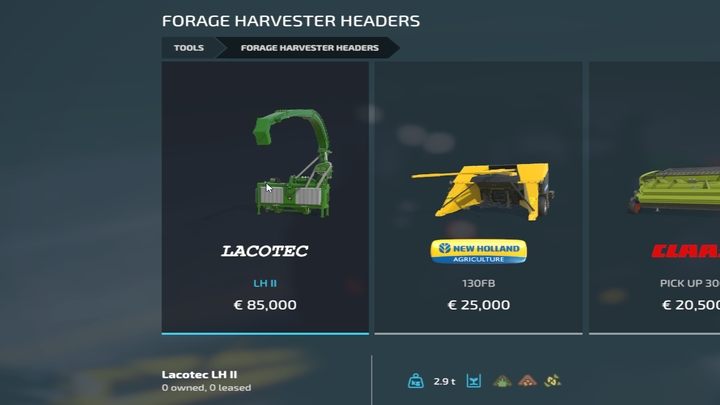 Jest to Lacotec LH II, który znajdziecie w zakładce sklepu - Farming Simulator 22: Sieczka - pozyskiwanie i sprzedaż - Farming Simulator 22 - poradnik do gry