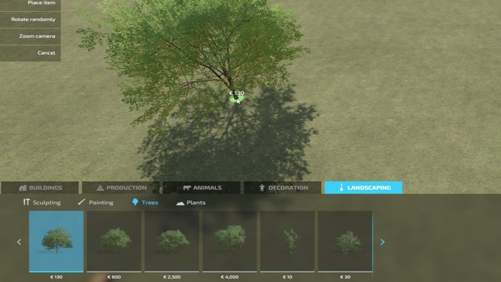 Nie znajdziecie tu wszystkich dostępnych w grze gatunków drzew - Farming Simulator 22: Sadzenie drzew, lista wszystkich gaunków - Farming Simulator 22 - poradnik do gry