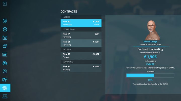 By ukończyć zadanie, musicie wykonać wszystkie wskazane prace, dopiero wtedy możecie liczyć na wynagrodzenie - Farming Simulator 22: Kontrakty i zlecenia - Farming Simulator 22 - poradnik do gry