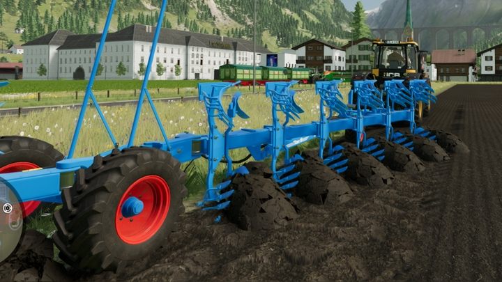 Wiecie, że pług działa prawidłowo, gdy ziemia za nim będzie pofałdowana - Farming Simulator 22: Orka - Farming Simulator 22 - poradnik do gry