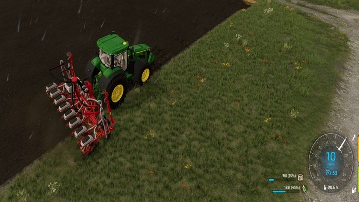 Sadzarki zwykle nie posiadają kultywatorów, m.in. dlatego, że rośliny okopowe powinny być sadzone na zoranej ziemi. - Farming Simulator 22: Sianie i sadzenie - Farming Simulator 22 - poradnik do gry