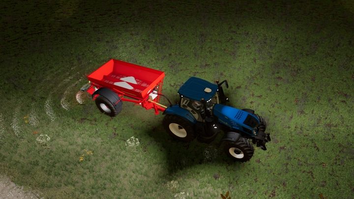 Do nawozu sypanego warto wykorzystać rozrzutnik marki Bredal (jeden z dwóch modeli), które wykorzystacie także to wapnowania. - Farming Simulator 22: Nawożenie - Farming Simulator 22 - poradnik do gry