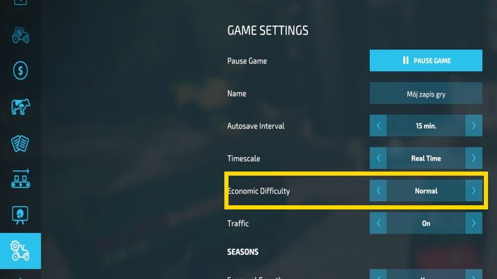 Zależnie od tego, jaki poziom trudności wybraliście, średnie ceny będą wyższe lub niższe - Farming Simulator 22: Gdzie sprzedawać produkty? - Farming Simulator 22 - poradnik do gry