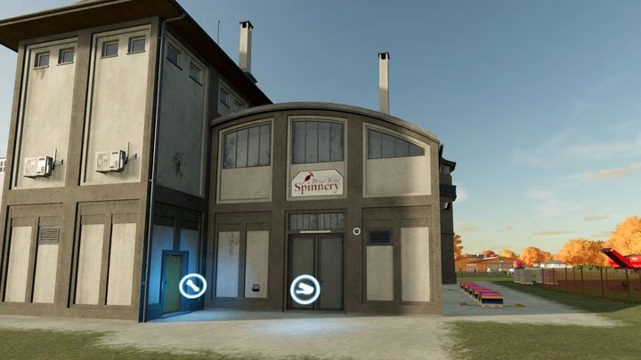 W Przędzalni (Spinnery) sprzedacie wełnę i bawełnę - Farming Simulator 22: Łańcuchy produkcyjne - budynki i przepisy - Farming Simulator 22 - poradnik do gry