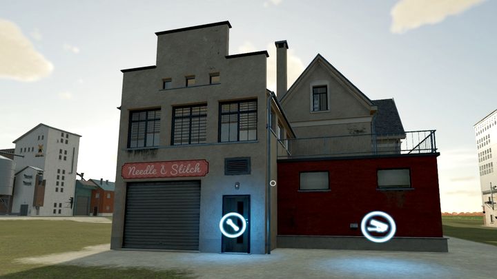 Zakład krawiecki (Tailor Shop) tworzy Ubrania z Tkanin pozyskanych w Przędzalni - Farming Simulator 22: Łańcuchy produkcyjne - budynki i przepisy - Farming Simulator 22 - poradnik do gry